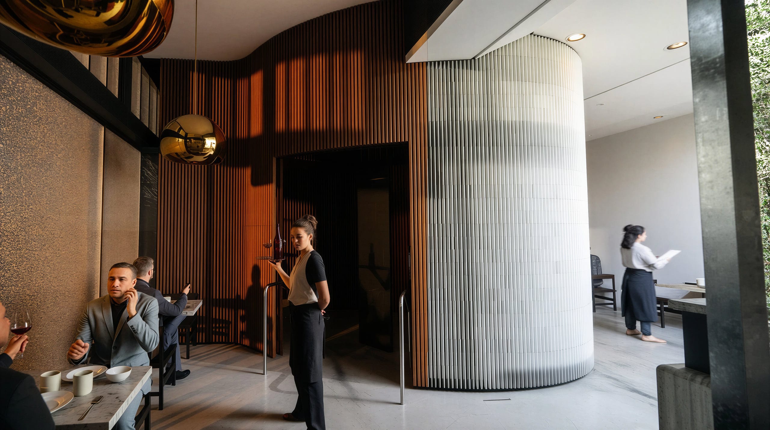 Arrival and lobby, luxury residence, image 1 of 7, Rayth finish